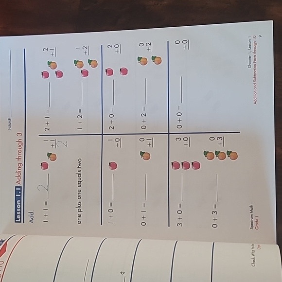 Book Spectrum Math 1 grade - Picture 6 of 16